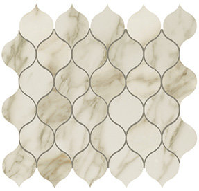 9edc 27.2x29.7 marvel royal calacatta drop mosaic