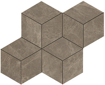 Aepk 30x35 marvel gris supreme mos. esagono lap.