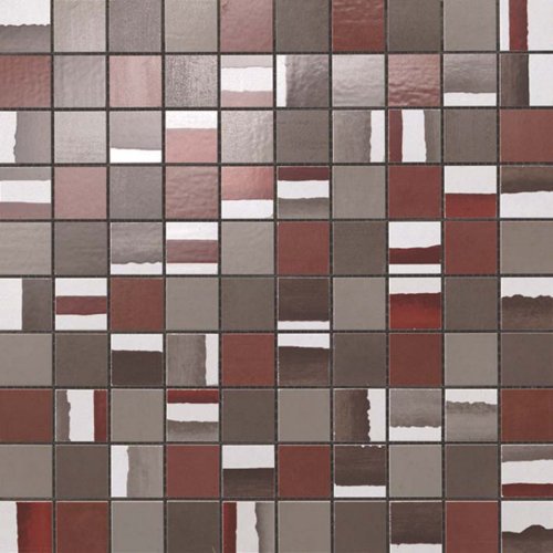 9dmr 30.5x30.5 dwell rust mosaico mix