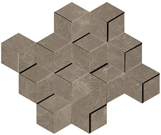 Aepf 30.5x26.4 marvel gris supreme mosaico 3d
