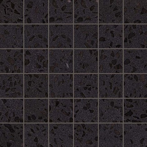 As7t 30x30 marvel terrazzo black mosaico lappato