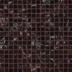 Aeo2 30x30 marvel red luxury mosaico lappato