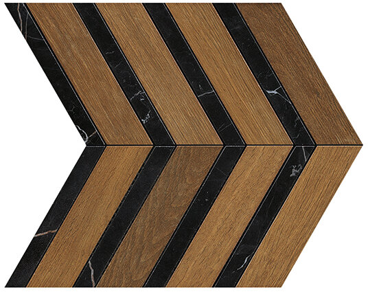 Ao3l 29.4x28.7 heartwood brandy marble chevron 29.4x28.7