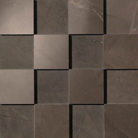 Aslg 30x30 marvel bronze mosaico 3d Aslg 30x30 marvel bronze mosaico 3d