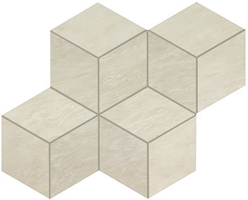 Aepn 30x35 marvel imperial white mos. esagono lap.