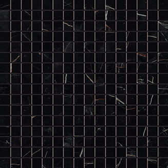 Aovb 30x30 marvel black atlantis mosaico lappato Aovb 30x30 marvel black atlantis mosaico lappato