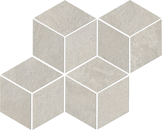 A00c 30x35 raw pearl mosaico esagono