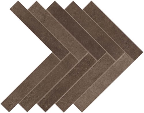 A1de  36.2x41.2 dwell brown leather herringbone