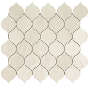 9edw 27.2x29.7 marvel imperial white drop mosaic