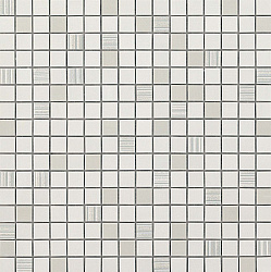 9mmw 30.5x30.5 mark white mosaic