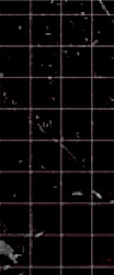 Мозайка 25.3*70.6 marquina black mosaico т.35к.6
