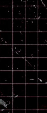 Мозайка 25.3*70.6 marquina black mosaico т.35к.6