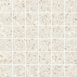 As7r 30x30 marvel terrazzo cream mosaico lappato
