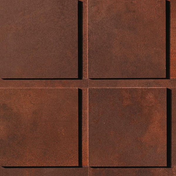 A0us 29x29 blaze corten mosaico 3d factory A0us 29x29 blaze corten mosaico 3d factory