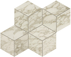 Aepm 30x35 marvel royal calacatta mos. esagono lap.