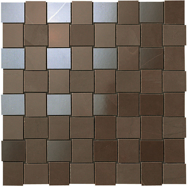 Ascw 30.5x30.5 marvel bronze net mosaic