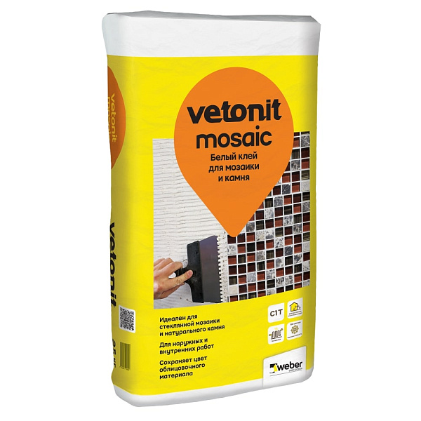 Клей vetonit mosaik 25 kg