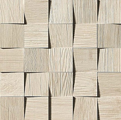Amv7 35x35 axi white pine mosaico 3d