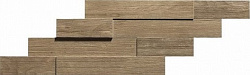 Amwe 20x44 axi brown chestnut brick 3d