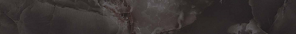 610090001236 s.o. black agate listello lap 7.3x59 - с.о. блэк агате бордюр лаппато 7.3х59