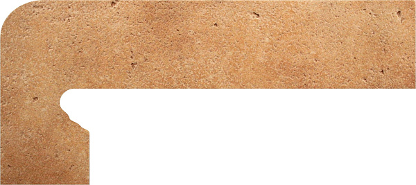 плинтус лев. 39.5*17.5  zan.izq.fior vega rojo  (exagres)