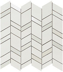 9mch 30.5x30.5 mek light mosaico chevron wall
