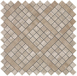 9mvb 30.5x30.5 marvel travertino silver diagonal mosaic