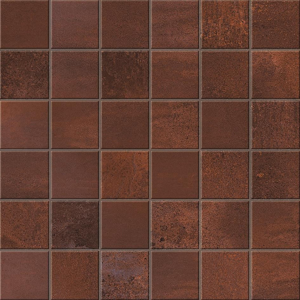 A0uy 30x30 blaze corten mosaico matt