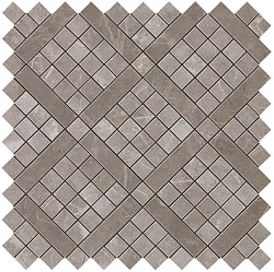 9mvd 30.5x30.5 marvel grey fleury diagonal mosaic