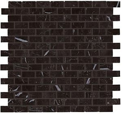 As35 29.8x29.8 marvel nero m. mosaico lapp. burattato