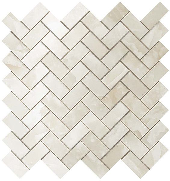 600110000207 s.o. persian jade herringbone mosaic - с.о. персиан жаде хэрринбоун мозаика  30.5x30.5