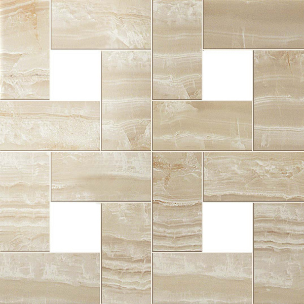 610110000086 s.o. ivory chiffon mosaic lap - с.о. айвори шиффон мозаика лаппато 45x45