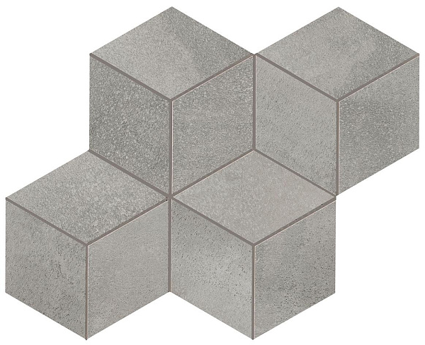 A0uo 30x35 blaze aluminium mosaico esagono matt A0uo 30x35 blaze aluminium mosaico esagono matt