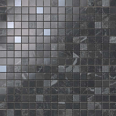 9mvn 30.5x30.5 marvel noir s.laurent mosaic