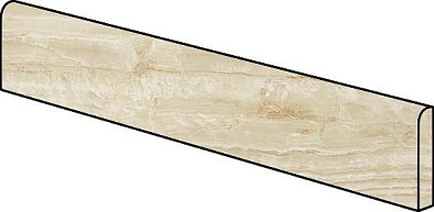 610130000295 s.o. ivory chiffon battiscopa 7.2x60 - с.о. айвори шиффон плинтус 7.2x60 7.2x60