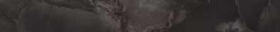 610090001236 s.o. black agate listello lap 7.3x59 - с.о. блэк агате бордюр лаппато 7.3х59