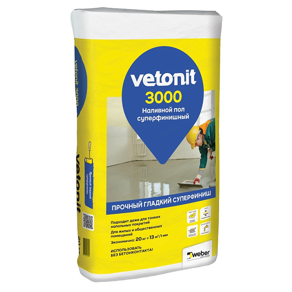 Полы vetonit 3000 20kg