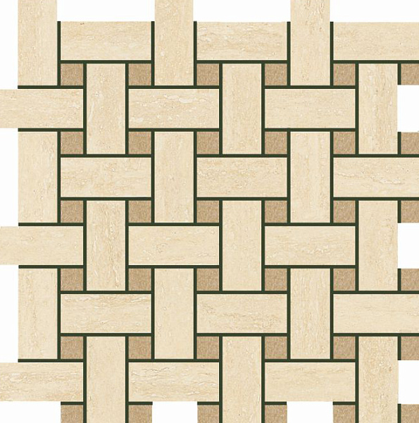 600110000059 tравертино уолл проджект навона мозаика лаунж 30.5x30.5
