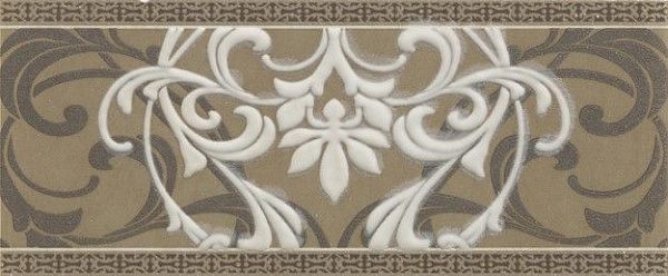 600090000303 tравертино уолл проджект бордюр арабески 10x25