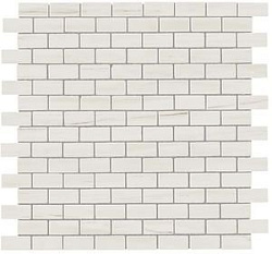 As31 29.8x29.8 marvel bianco d. mosaico lapp. burattato