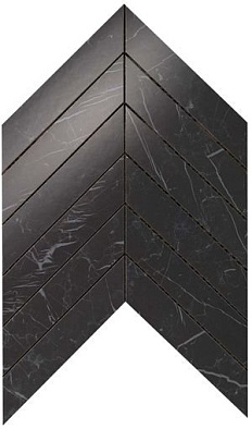 9scn 30.5x25 marvel nero marquina chevron wall