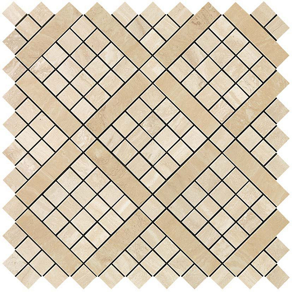 9mva 30.5x30.5 marvel trav. alabastrino diagonal mosaic