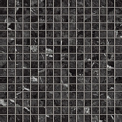 Aova 30x30 marvel grigio intenso mosaico lappato