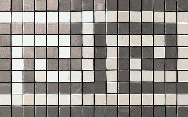 Asm9 18.5x30 marvel grey-moon greca mosaico
