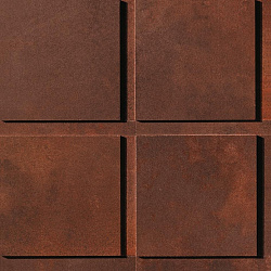 A0us 29x29 blaze corten mosaico 3d factory