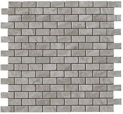 As33 29.8x29.8 marvel bardiglio g. mosaico lapp. burattato