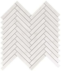 9shd 30.5x30 marvel bianco dolomite herringbone wall