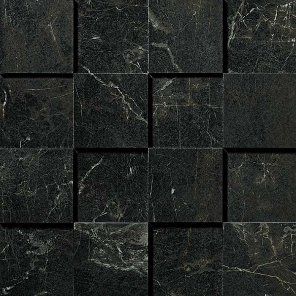 Adqb 30x30 marvel noir st.laurent mosaico 3d Adqb 30x30 marvel noir st.laurent mosaico 3d