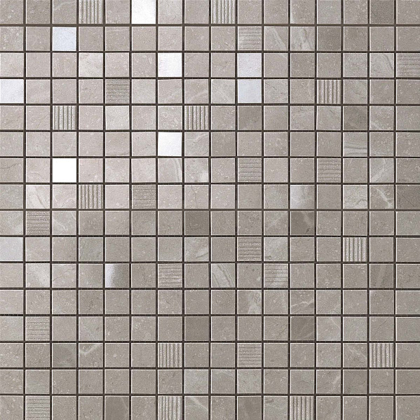 9mve 30.5x30.5 marvel grey fleury mosaic