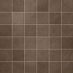 A1c1 30x30 dwell brown leather mosaico
